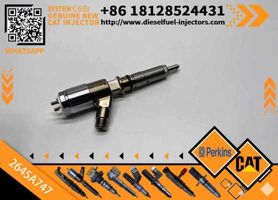 High Quality New Diesel Common Rail Fuel Injector 2645A747 2645a747 for CAT C6.6 Engine 323D Excavator