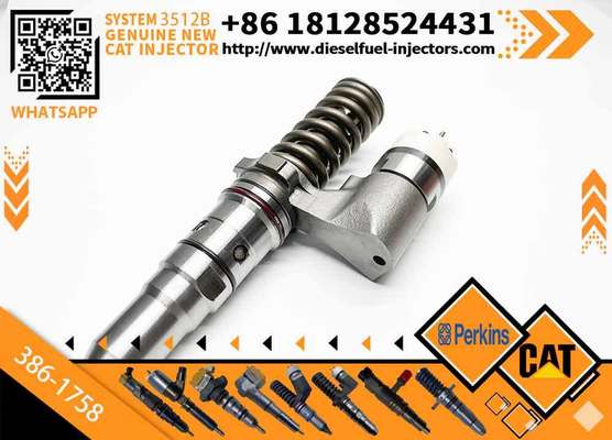 High Quality Engine Parts 386-1758 Fuel Injector for Cat 994G 854G 3508B 3512B Engine Injector 392-0206 20R1270