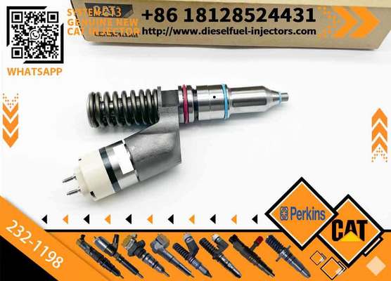 Excavator Accessories Fuel Injector 232-1198 239-4908 249-0705 253-0608 292-3666 332-1419 for CAT C13 for Construction Machinery